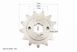 Зірка передня SFR 520*13 Tekken 250, Geon Scrambler 250, Loncin SX2 (шліц 5мм) CM0399 фото 2