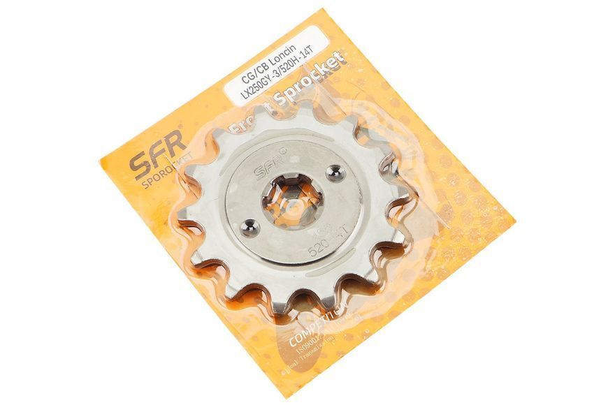 Зірка передня SFR 520*14 Tekken 250, Geon Scrambler 250, Loncin SX2 (шліц 5мм) CM0398 фото